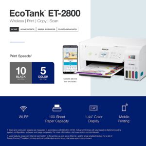 Epson EcoTank ET-2800 Wireless Color All-in-One Cartridge